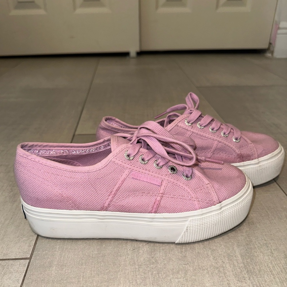 Light Pink Platform Supergas - image 1
